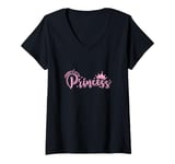 Womens A Magical Bond Daddy's Little Princess V-Neck T-Shirt