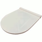 Lavabo AXA One SLIM Toalettsete Med myktlukkende hengsler, Hvit - 333172