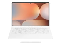 Samsung EF-DX925 - Clavier et étui (couverture de livre) - clé AI - avec pavé tactile - sans fil - POGO pin, Bluetooth - blanc clavier, blanc étui - pour Galaxy Tab S9 Ultra