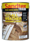 Sandtex Trade 365 All weather Masonry Paint 5LT Brilliant White & Mag  New Stock