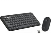 Logitech Pebble 2 Multi-device Combo K380S Keyboard & M350S Mouse QWERTY UK