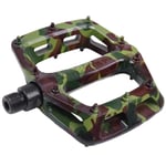 DMR - V6 Plastic Pedal - Cro-Mo Axle - Green Camo