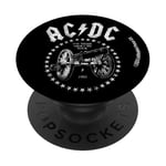 AC/DC pour ceux qui s'apprêtent à faire vibrer 1981 Distressed Cannon PopSockets PopGrip Adhésif