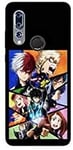 Coque pour Huawei P30 Lite Manga My Hero Academia Noir