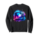 Vintage Television TV Retro 70s 80s Sweatshirt