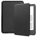 Kindle Touch 6&quot; (11th Gen 2022) Folio PU Leather Case Black