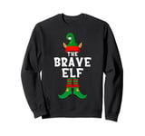 The Brave Elf Funny Christmas Xmas Matching Family Group Fun Sweatshirt