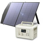 Générateur solaire portatif de centrale électrique avec le panneau solaire de 100W pour l'urgence de Camping de voyage ALLPOWERS R600