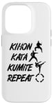 Coque pour iPhone 14 Pro Karate Pillars Martial Artist