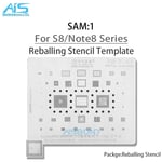 Amaoe SAM1-17 BGA Reballing Stbbles Pour Samsung Toutes les séries A gamme complète Exynos CPU RAM EMMC POWER Chargeur IC 18/Net Réparation - Type SAM1