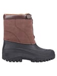 Cotswold Ladies Venture Snowboots - Brown, Brown, Size 5, Men