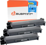 3 Cartouche de Toner Compatible pour Brother TN-2320 TN-2310 pour DCP-L2500D DCP-L2520DW HL-L2300D HL-L2340DW HL-L2360DN HL-L2365DW MFC-L2700DN MFC-L2700DW Noir