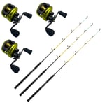 KINETIC YELLOW PREDATOR ISMETESET 3-PACK