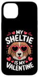 Coque pour iPhone 14 Plus Nova Scotia Tolling Toller My Valentines Hearts Day Dog Mom