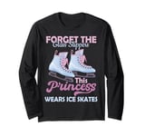 Figure Ice Skating Princess Skater Love Ice Skater Girls Long Sleeve T-Shirt