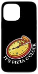 Coque pour iPhone 13 Pro Max Horloge Pizza Temps Mangez Plus De Pizza Fun Horloge