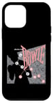 Coque pour iPhone 12 mini David Bowie Let's Dance Rose et Gris