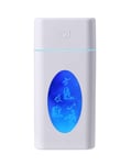 260ML Ultrasonic Humidifier Cool Mist Humidifier with 7 Colorful Night Lights Quiet Humidifier Waterless Auto-Off Leakage Protection Portable USB Air