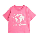 Mini Rodini Society T-shirt Pink | Rosa | 80/86 cm