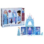 Disney La Reine des neiges 2, Palais de glace d'Elsa, poupées Elsa et Olaf, coffret château, pour enfants, à partir de 3 ans