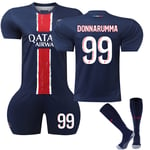 24-25 Paris Saint-Germain Barn Hemmaströja Nr 99 Donnarumma 24