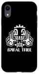 Coque pour iPhone XR Spiral Tribe | Techno Hardstyle Gabber Tekno 23