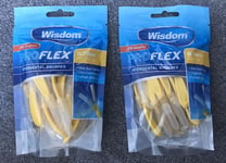 WISDOM PROFLEX SIZE 4 0.7mm Yellow Interdental Brushes 25 Per Pack X 2 Pack