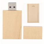 Clé U en bois mémoire avec boîte pour Win 7 10 Vista 32G