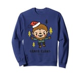 Universal Monsters The Wolf Man Santa Claws Sweatshirt