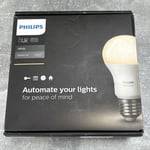 PHILIPS HUE STARTER KIT PACK (X2 E27 BULBS & HUE BRIDGE) LED SMART HOME LIGHTS