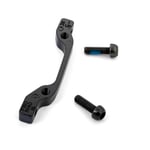 Hayes I.S Brake Adaptors - Black / IS Mount Bracket for 160mm Front Rotor 140mm Rear