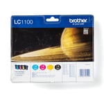 Brother LC-1100VALBPDR Ink cartridge multi pack Bk,C,M,Y Blister Acust