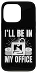 iPhone 13 Pro I'll be in My office 3D Printing Men Funny Case