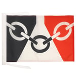 Drapeau Pays Noir 45x30cm - PAVILLON Black Country - Angleterre 30 x 45 cm haute qualité - AZ FLAG