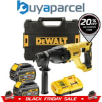 Dewalt DCH133T2 18v SDS+ Brushless Hammer SDS Drill 2 x 6.0ah Battery Tstak Case