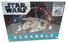 STAR WARS Scrabble Classic Scrabble And Galaxy Mode 2 Games In 1 Mattel Game