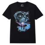 E.T. The Extra-Terrestrial X Ghoulish Phone Home Men's T-Shirt - Black - XL - Black