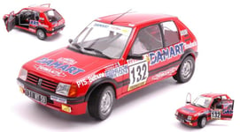 Peugeot 205 1.6 Gti N 132 Rally Montec.1986 F.Delecour / A.C.Pauwels 1:18