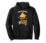 Life Is Better With Bees Beekeeping Hive Pullover Hoodie