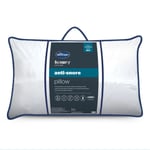 Silentnight Pillow Anti Snore Luxury Quilted Medium Support Bed Snoring