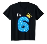 Youth Six 6yr 6th Birthday Gifts Happy Birthday Boy 6 Years Old T-Shirt