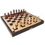 VEVOR Jeu d'Échecs Échiquier Magnétique Pliant Portable 29 cm Kit Débutant