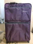 IT Luggage Worlds Lightest Suitcase Potent Purple Medium 69cm New 