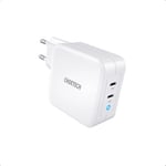 Laturi CHOETECH Gan 2xUSB Type-C:. 100W, PD