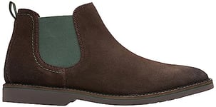 Clarks Men's Atticus Lt Top Ankle Boot, Brown Suede, 7.5 UK