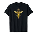 Vintage Queen Bee Earth Day Nature Love Save the Bees T-Shirt