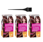 L'Oreal Casting Creme Gloss Hair Color All Colors 3-Pack