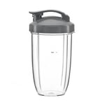 For Nutribullet Replacement Large Cup Mug 24oz Spare Cup With Flip Top Lid UK