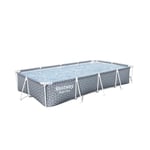 Piscine hors sol tubulaire BESTWAY - Steel Pro™ - 366 x 201 x 66 cm - Rectangulaire - décor graphique