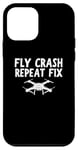 Coque pour iPhone 12 mini Le meilleur art de drone pour hommes et femmes Drone Pilot Quadcopter Lovers